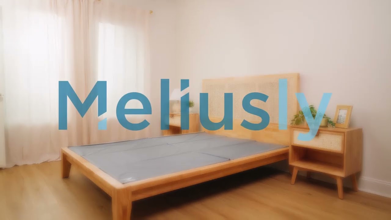 Meliusly Heavy Duty Bunkie Board King size Patent Pending Low Profile Bed Board Design