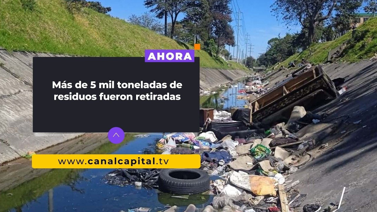 Aguas de Bogotá presentó el balance de la operación de limpieza del sistema pluvial | Medio Ambiente