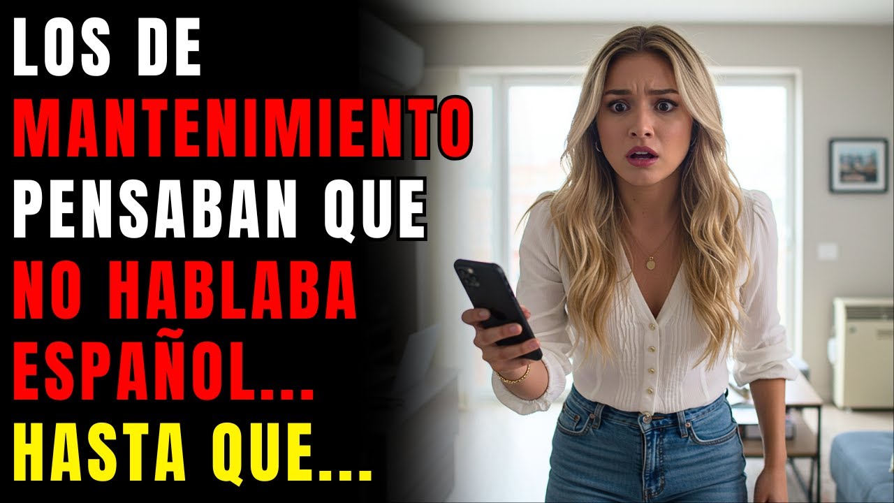 Los de mantenimiento pensaban que no hablaba espa&ntilde;ol&hellip; hasta que descubr&iacute; que planeaban robarme a m&iacute;