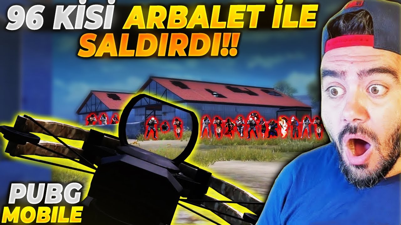 96 GHOST ARBALET ILE BIZE PUSU KURDU !! - PUBG MOBILE