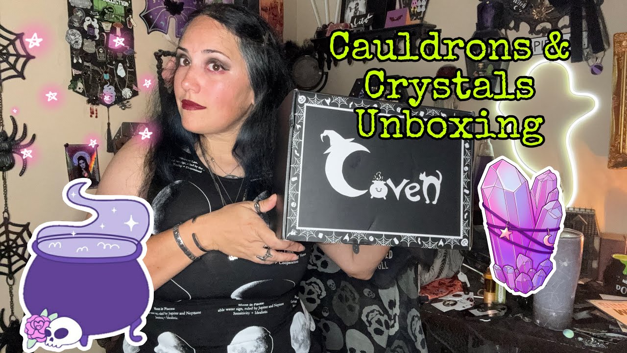 Coven Subscription Box - Cauldrons and Crystals Unboxing!
