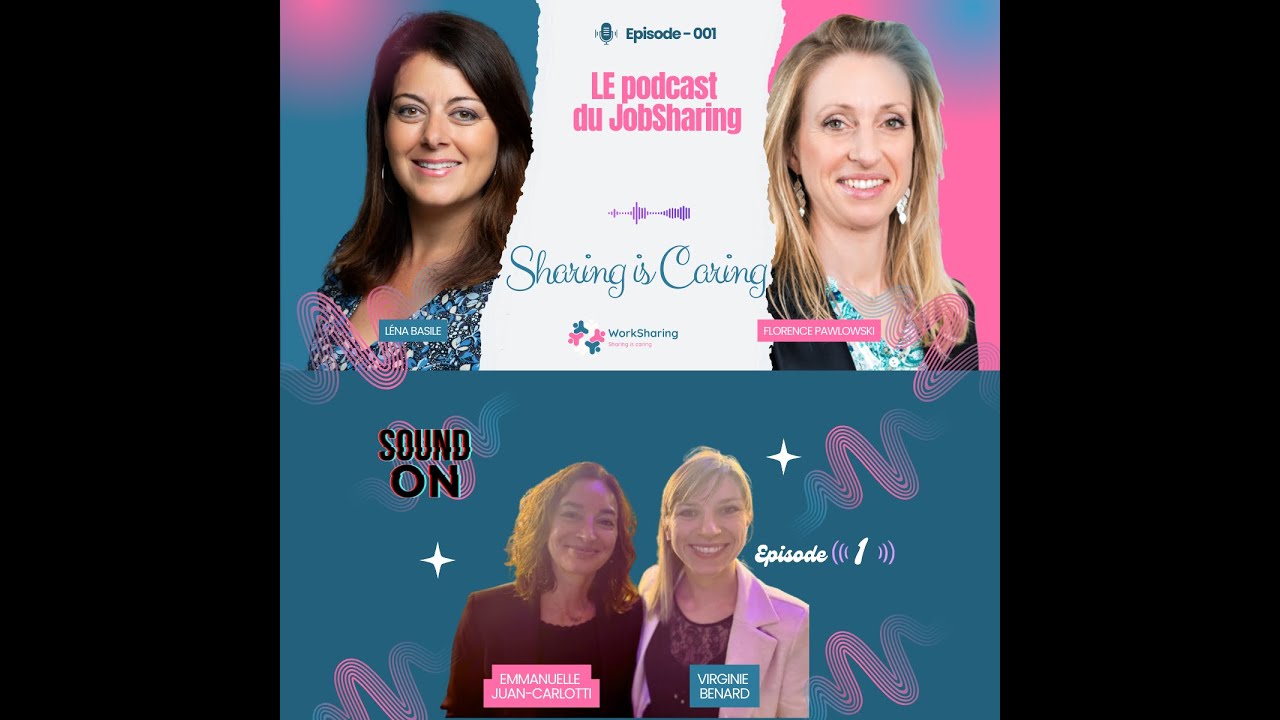 Emmanuelle & Virginie, en Jobsharing 100%/100% durant 4 ans