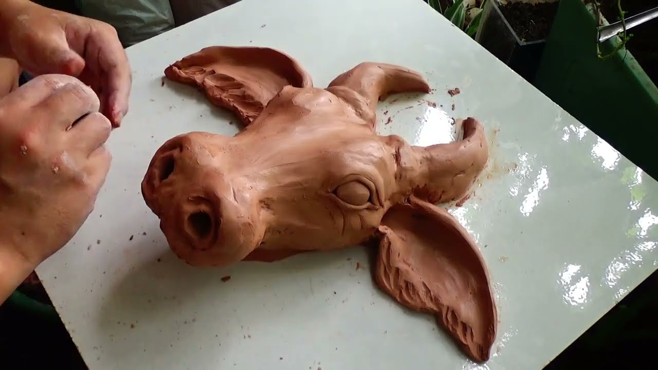 Let's Sculpt a Cow Head: It's Super Easy!