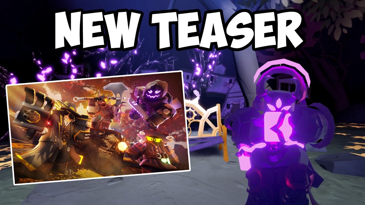 4 NEW SKINS, NEW LOBBY, ANOTHER HALLOWEEN TEASER | TDS