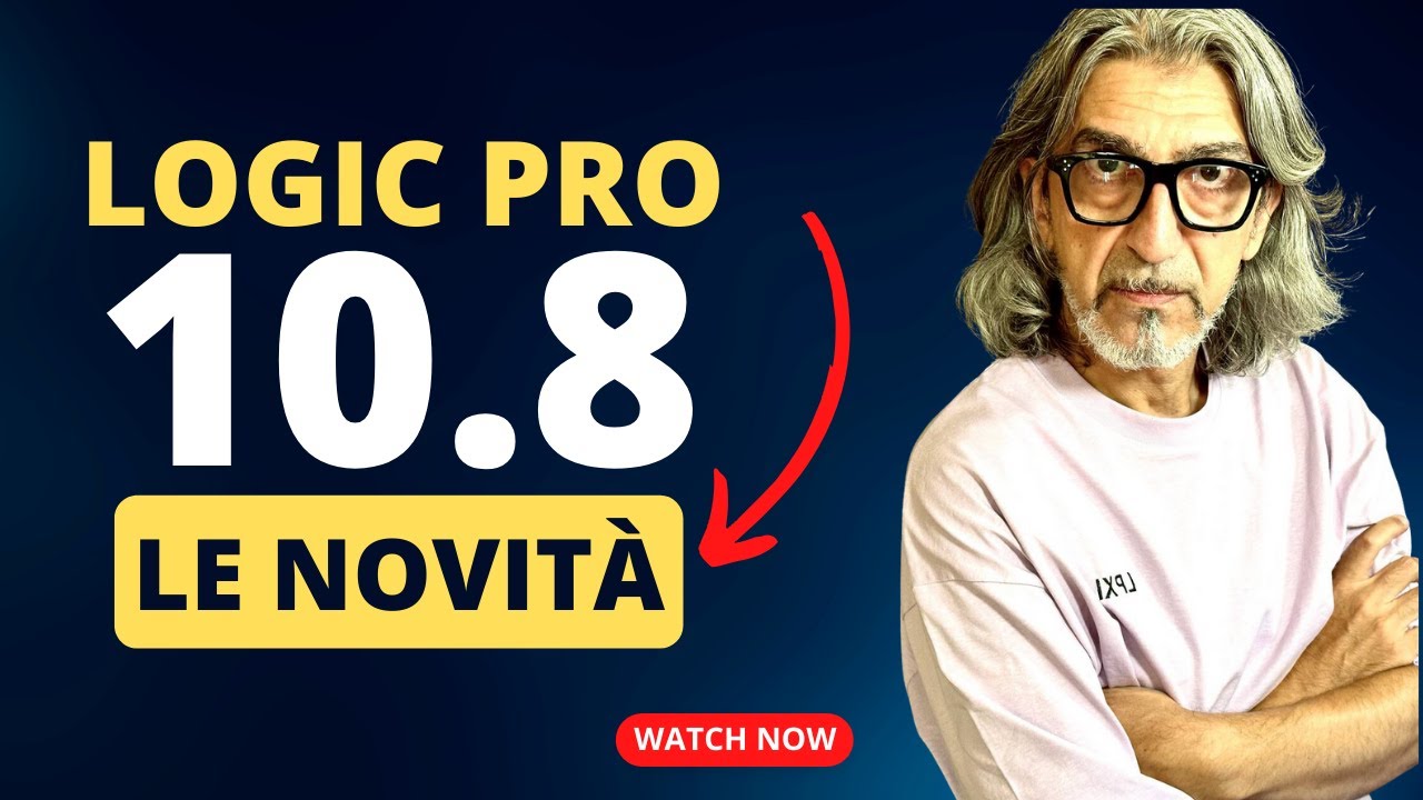 Logic Pro 10 8 - Le novità!!!