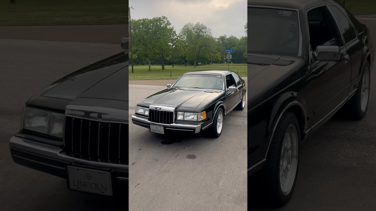 Clean 92 5.0 Lincoln Mark VII #racing #carshow #car #shorts