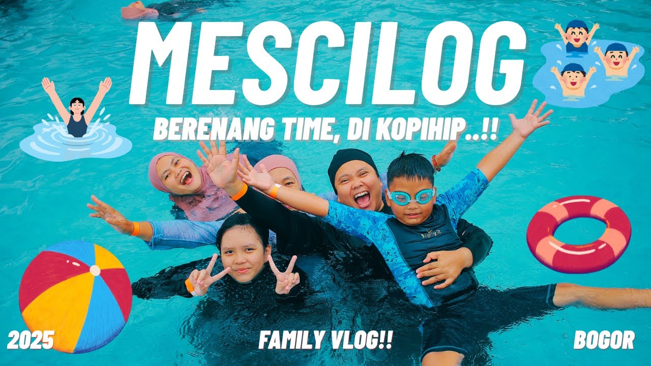 #MESCILOG BERENANG DI KOPIHIP WITH VIEW GUNUNG SALAK | BOGOR !