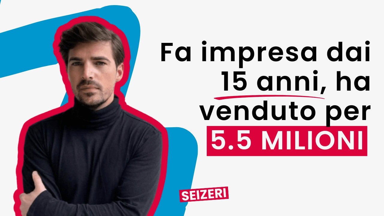 Dal fallimento ad una exit milionaria &ndash; Luca Lorenzini di Spedire.com (Alsendo) | SEIZERI