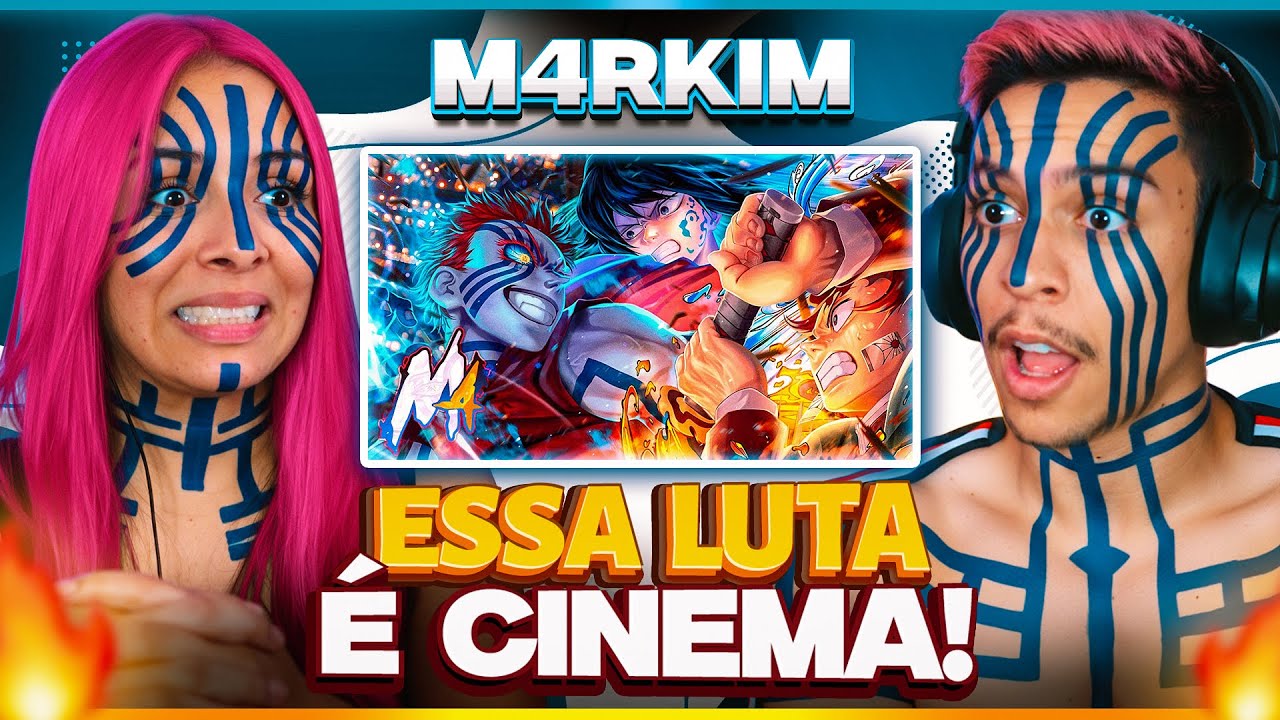 M4RKIM: Castelo Infinito 2 (Akaza x Tanjiro e Tomioka) | [Casal Jounin React] 🔥