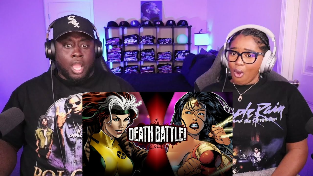 Kidd and Cee Reacts To Rogue VS Wonder Woman (Marvel VS DC) DEATH BATTLE!