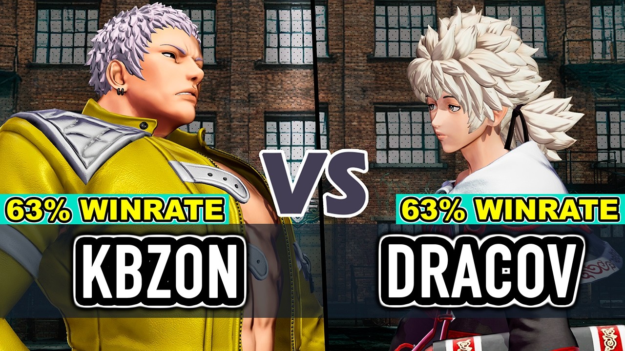 KOF XV ▰ KBZON (Yashiro / Ryo / Rock) vs DRACOV (Meitenkun / Darli / Billy)