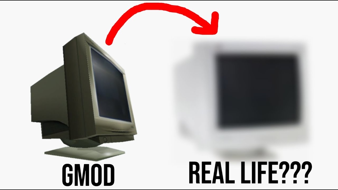 The GMod CRT Monitor: Does It Exist IRL???