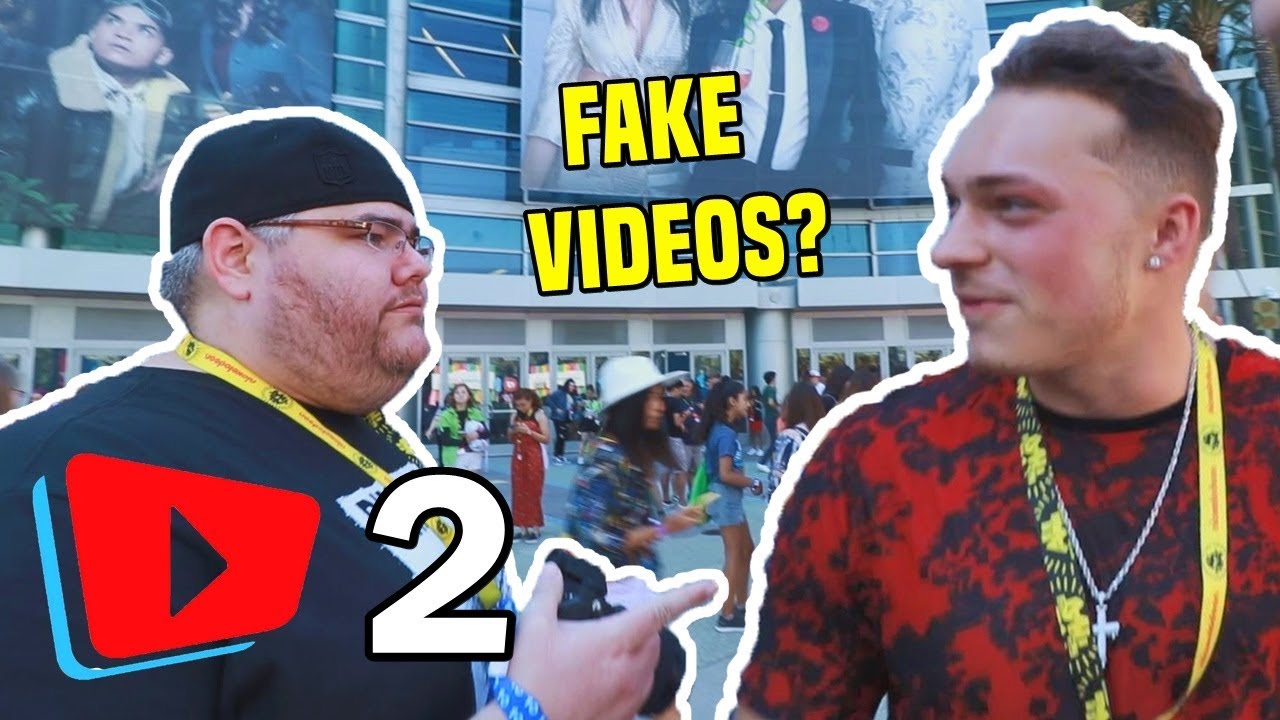 VIDCON 2019 - DAY 2 - KIDBEHINDACAMERA CONFRONTS LANCE STEWART!