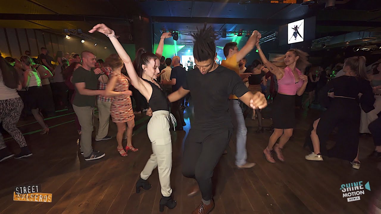 Amadou Sy & Viktoria Yordanova - Salsa Social Dance | Streetsalseros 20th Birthday Party