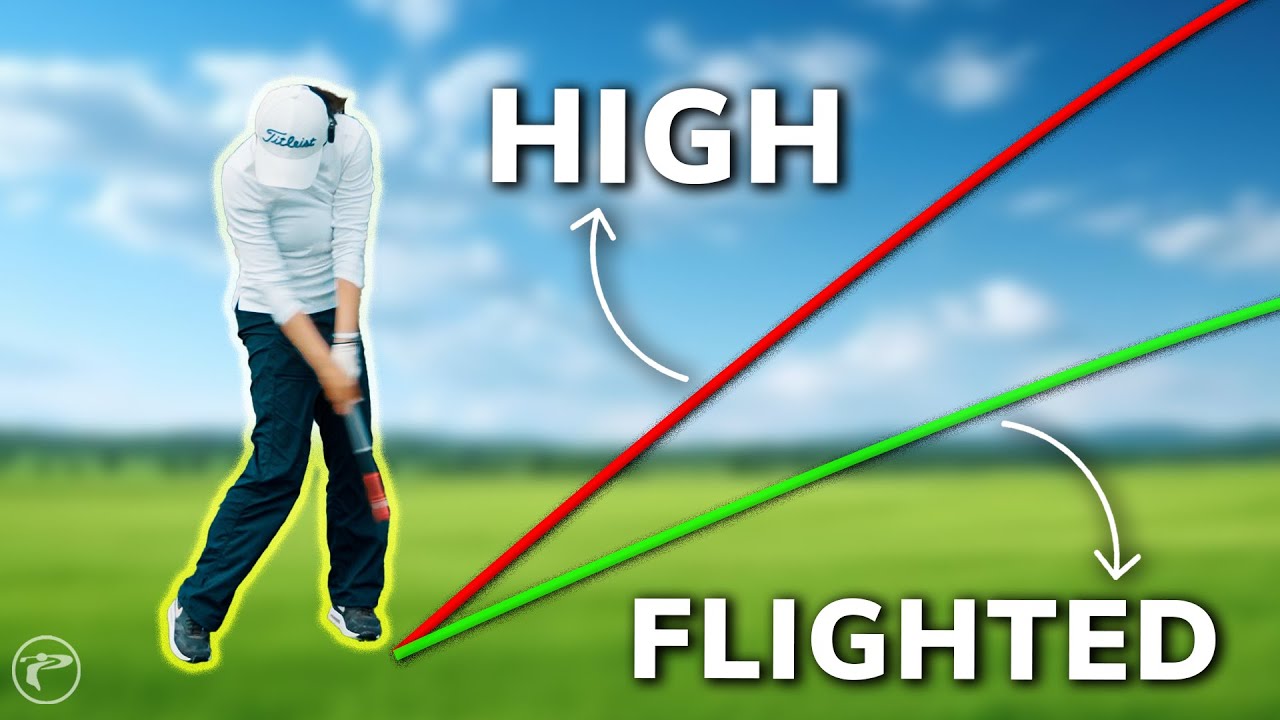 The SECRET To Hitting A Low-Flighted Iron