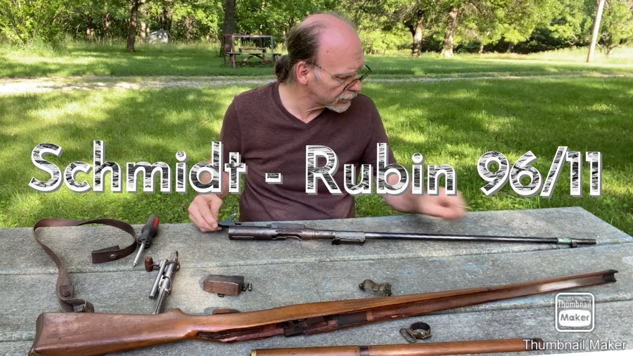 Schmidt Rubin 96/11 - Info - Field Strip - Reassemble - Shooting