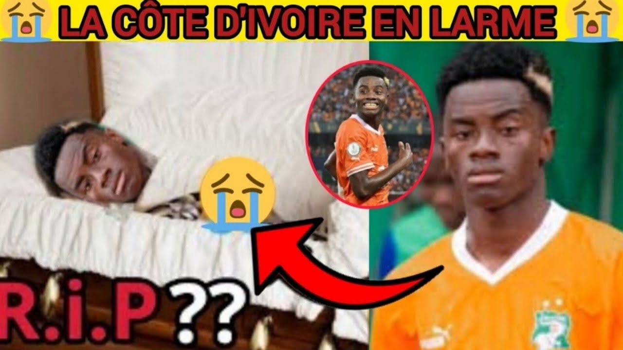 😭TRISTE FIN POUR  LE FOOTBALLEUR INTERNATIONAL IVOIRIEN SIMON ADINGRA, C&Ocirc;TE D&rsquo;IVOIRE EN L'ARME 😭