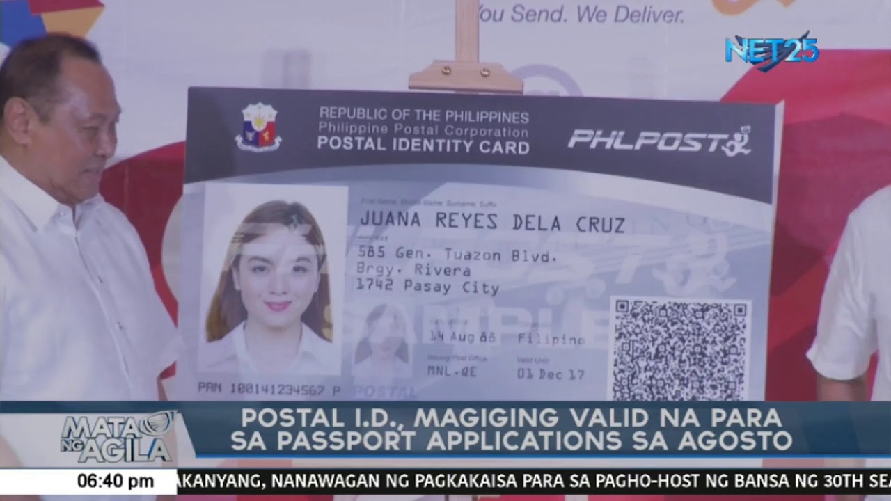 Starting August, postal IDs to be accepted for passport applications