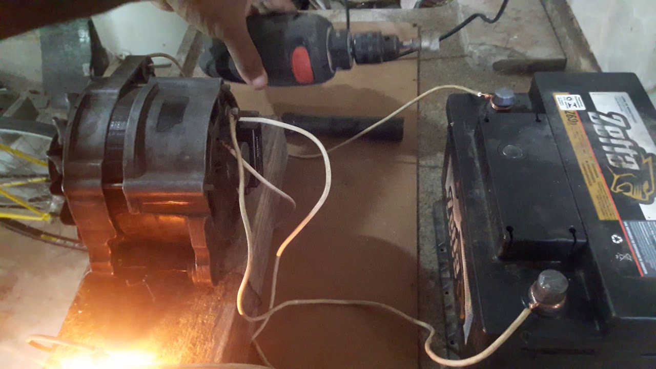 Testando alternador automotivo