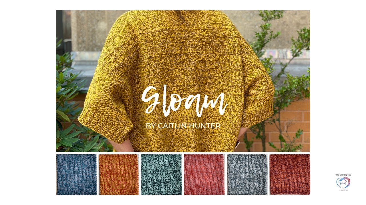 Время для образцов кардигана Gloam от Кейтлин Хантер | #mYak #mYaktibetanfibers #knitting