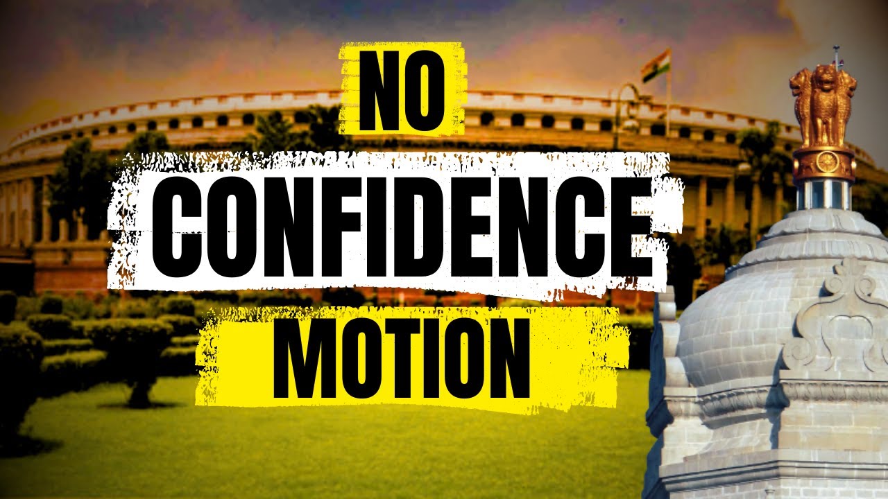 No Confidence Motion in Parliament | No Confidence Motion UPSC | What is No Confidence Motion