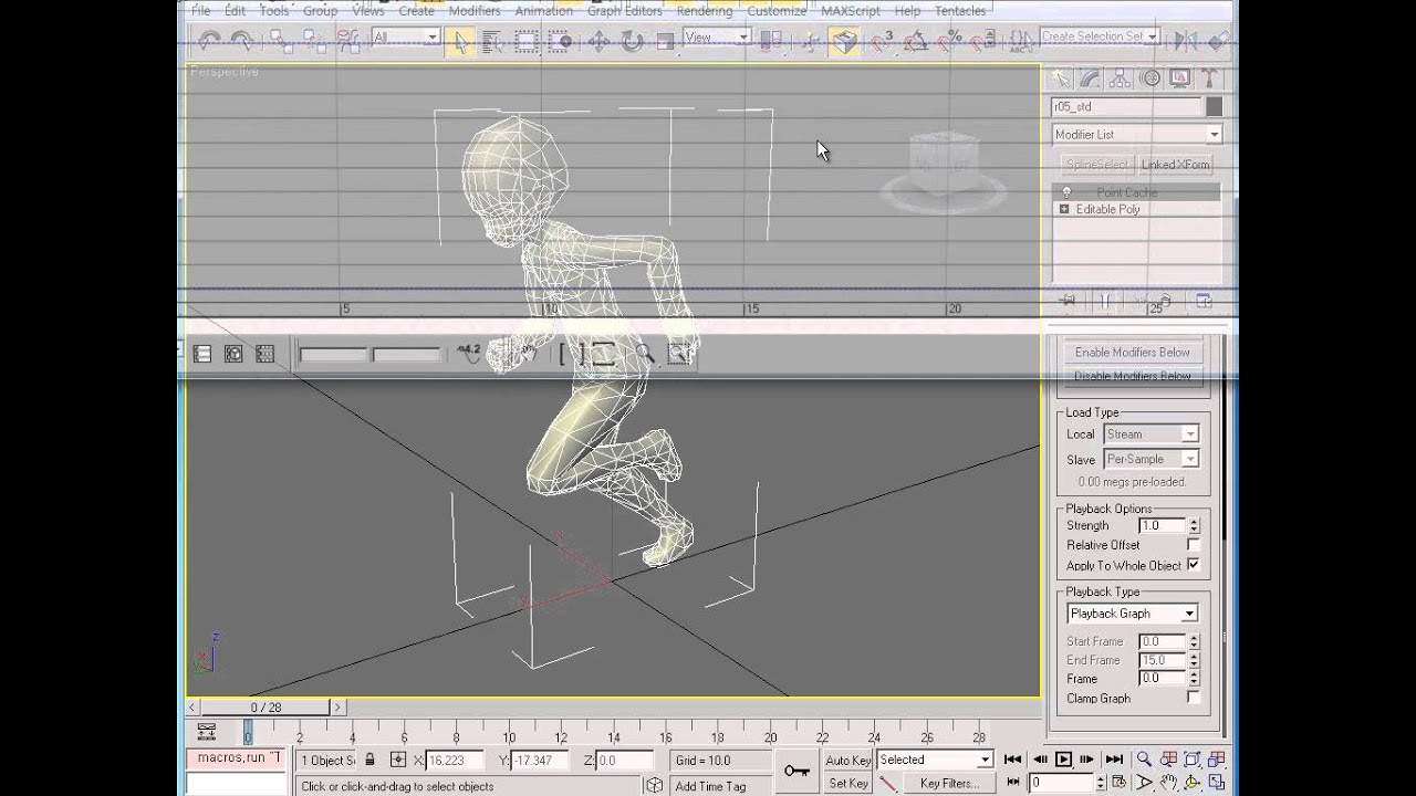 How to loop a point cache animaion (3ds Max)