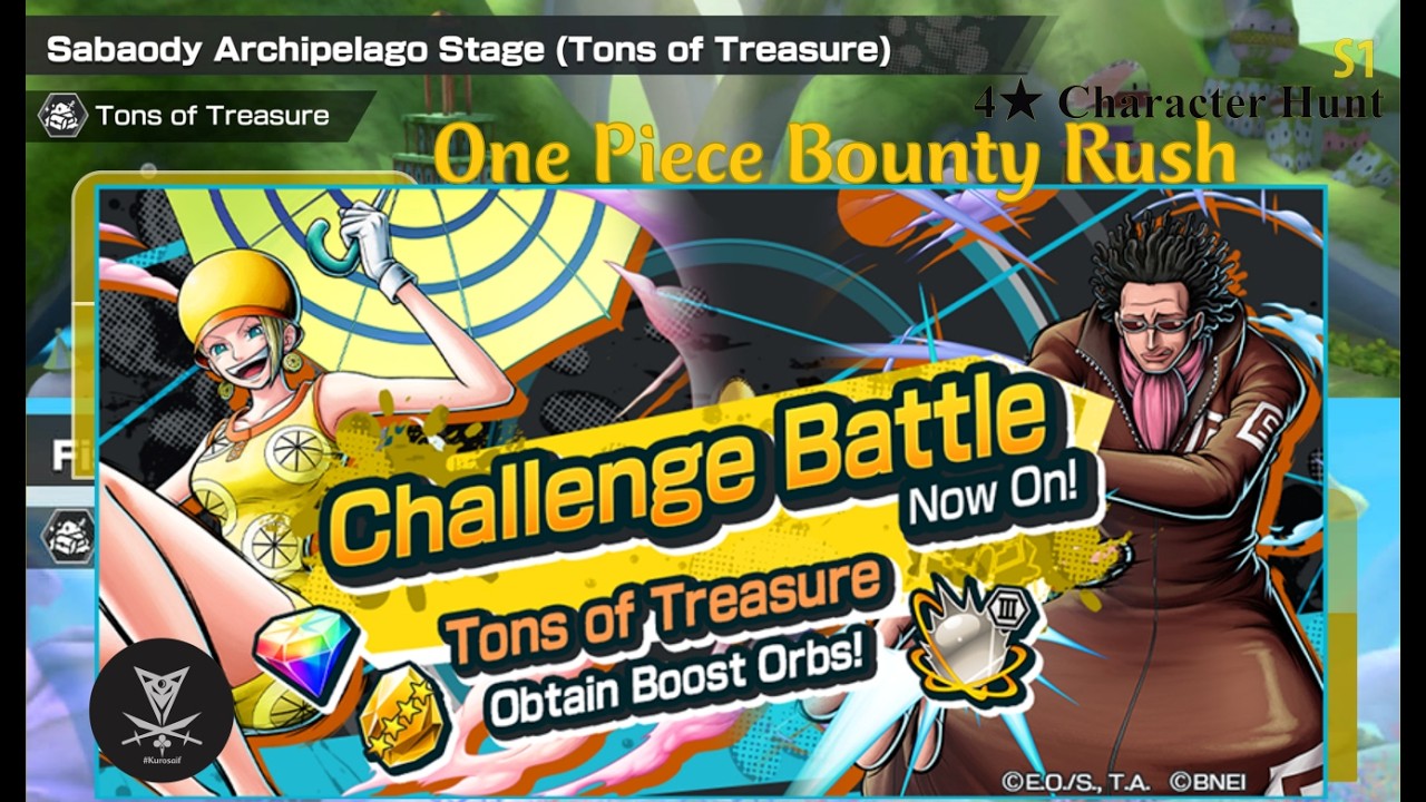 One Piece Bounty Rush | ToT 4★ Character Hunt (Season 1) Dual Stage