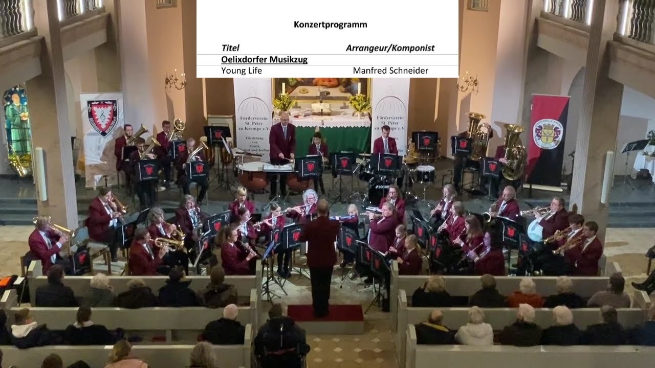 Young Life beim Neujahrskonzert 2024 in St. Peter zu Krempe