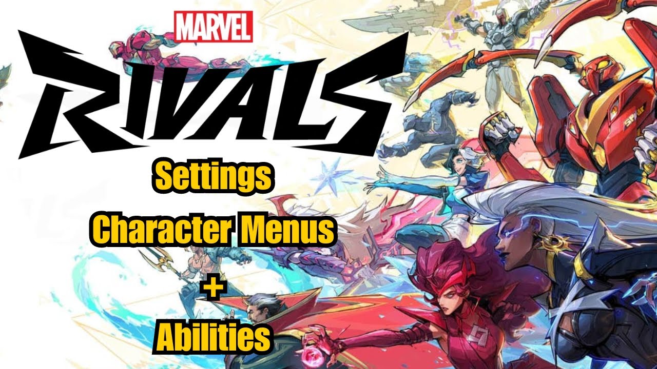 Marvel Rivals - Settings, Character Abilities and More! Closed Alpha Test Showcase