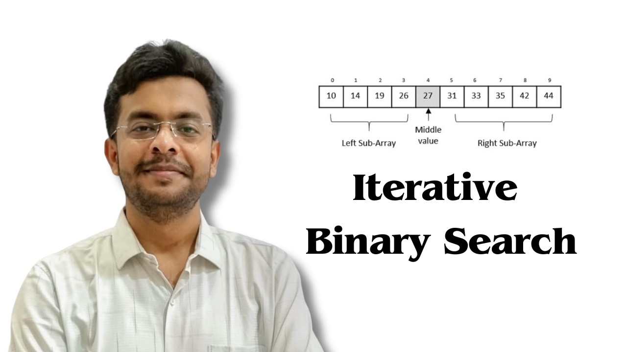 Binary Search Algorithm | Introduction | Iterative Approach | DAA 17