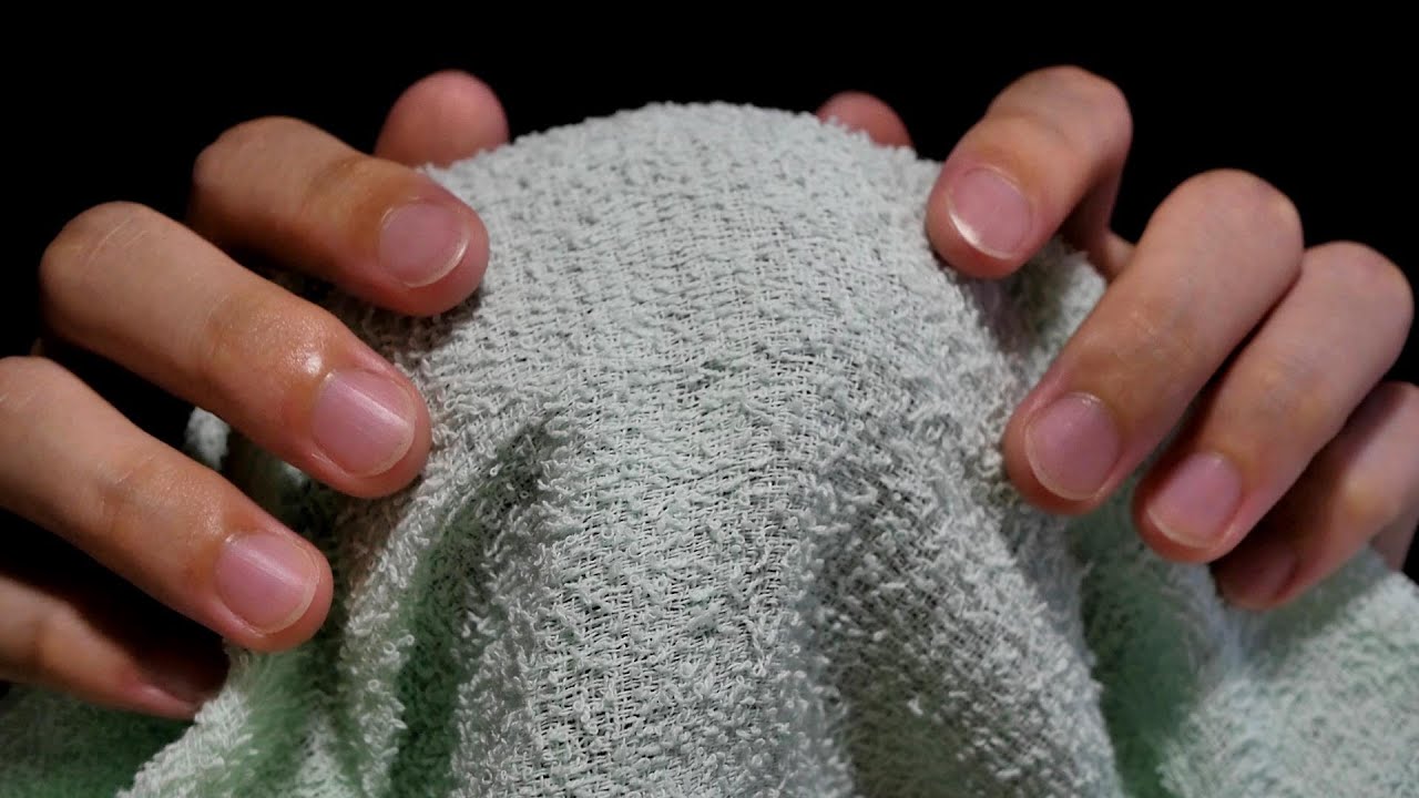 ASMR fast aggressive Towel Scratch 150% Sensitive ⚠