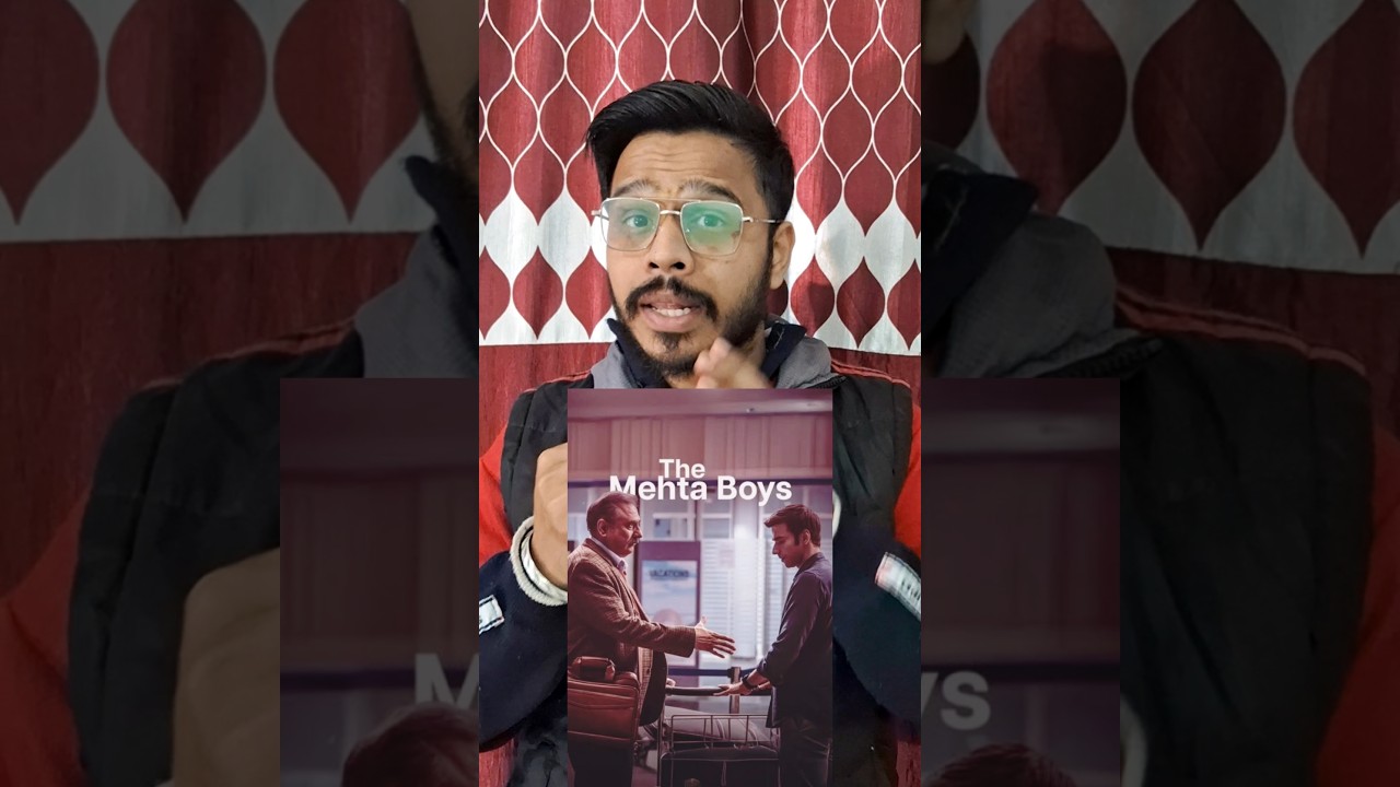 The Mehta Boys Movie Review 😊 #ytshorts #movie #trending #newmovie #shortreview #hindimoviereview