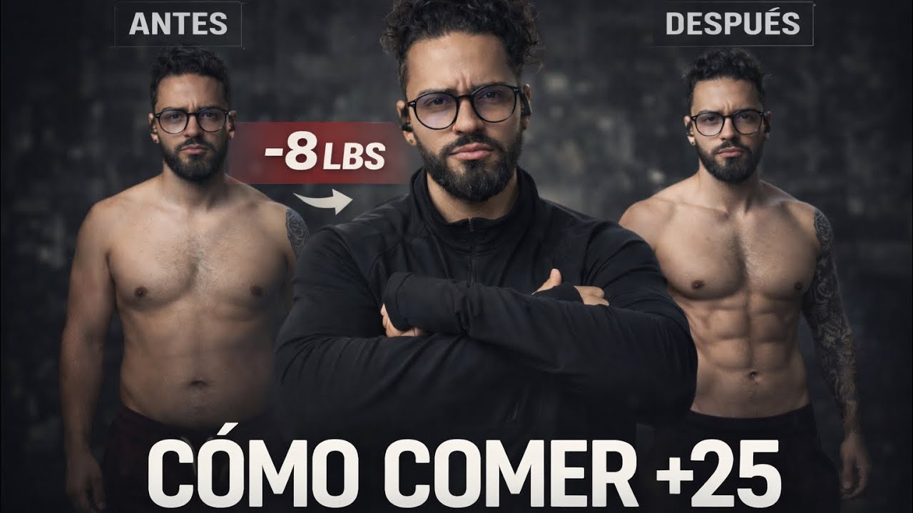 Deja de comer como un niño , ya no tienes 25 años. 