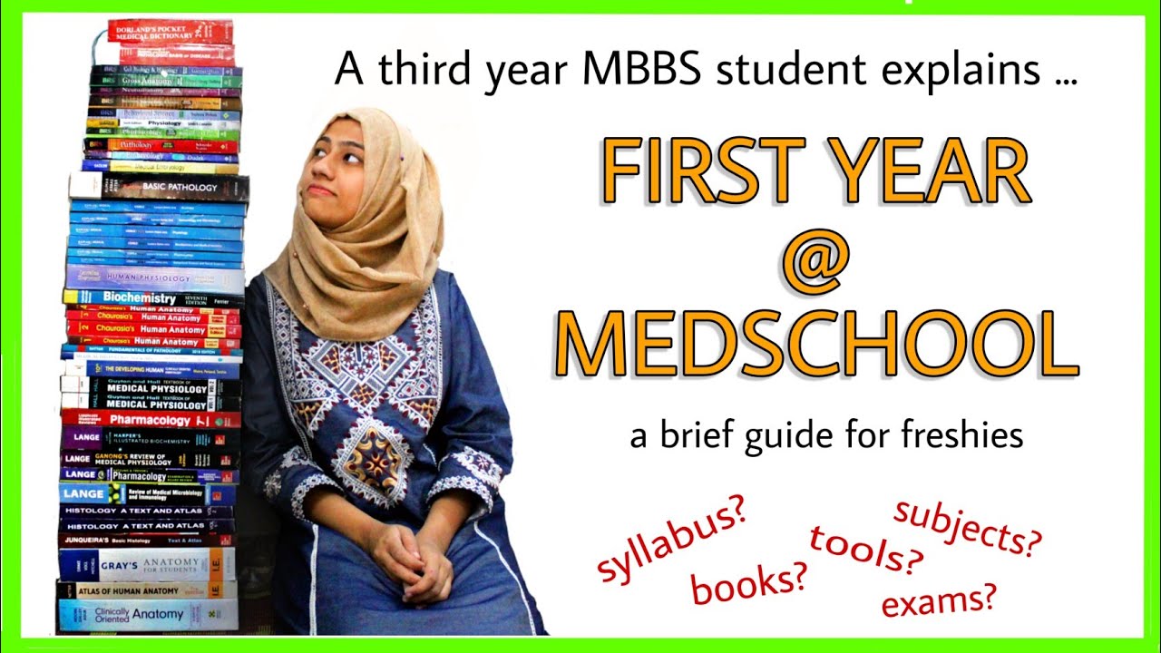 Books to read in 1st year MBBS | A brief guide to first year at medical school