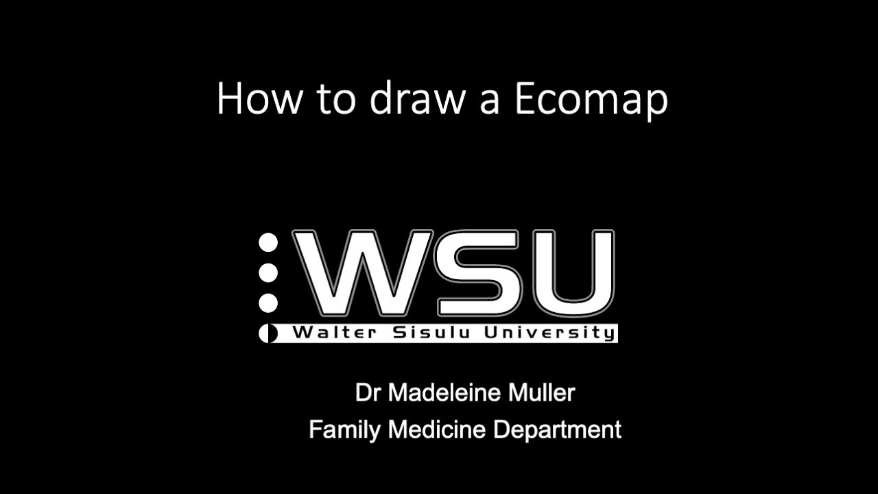 How to draw an Ecomap