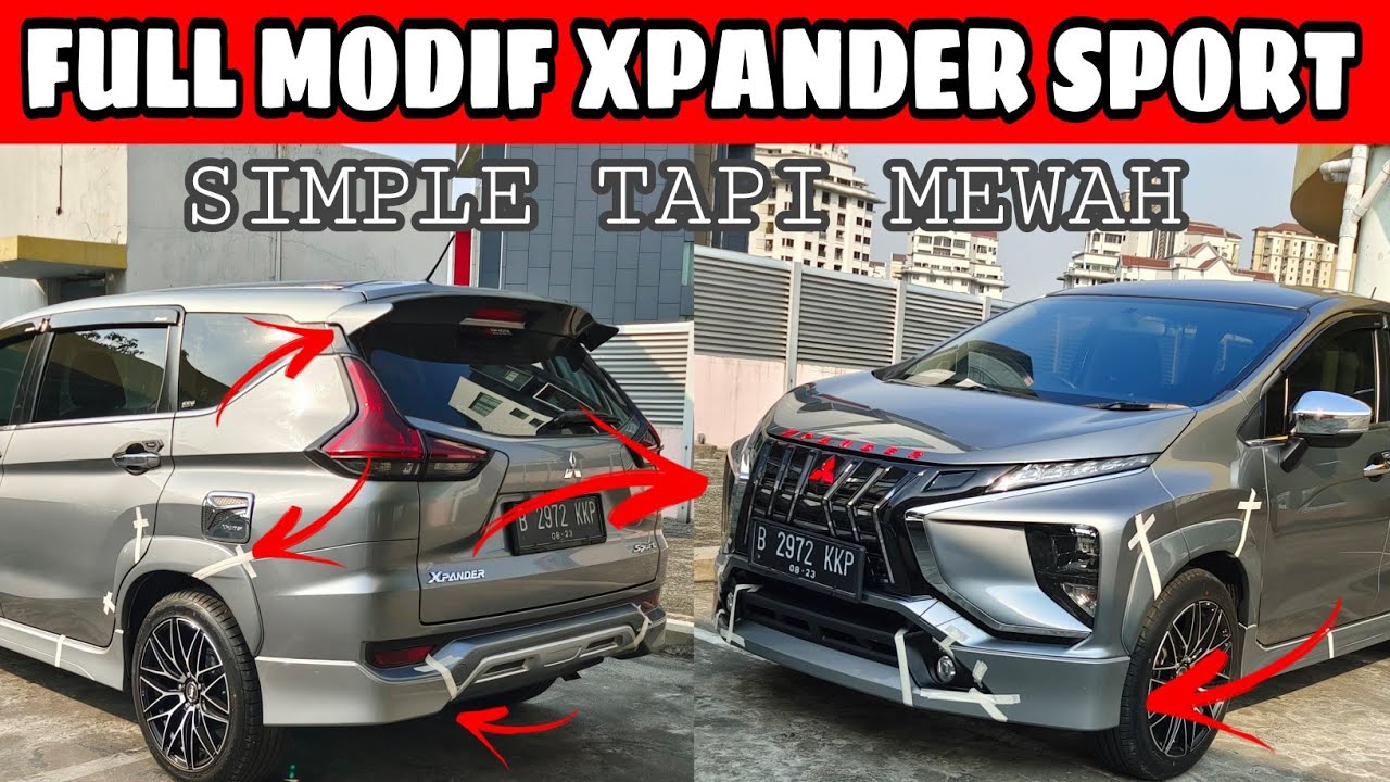 Отличные модификации для XPANDER SPORT! Простые изменения делают его ещё мощнее!