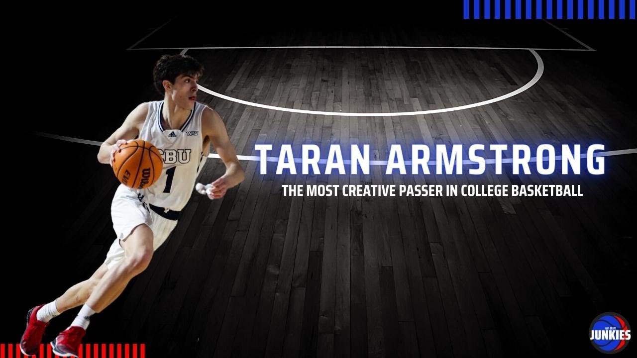 NBA Draft Junkies Sleepers | Taran Armstrong - The best and most creative passer in the nation