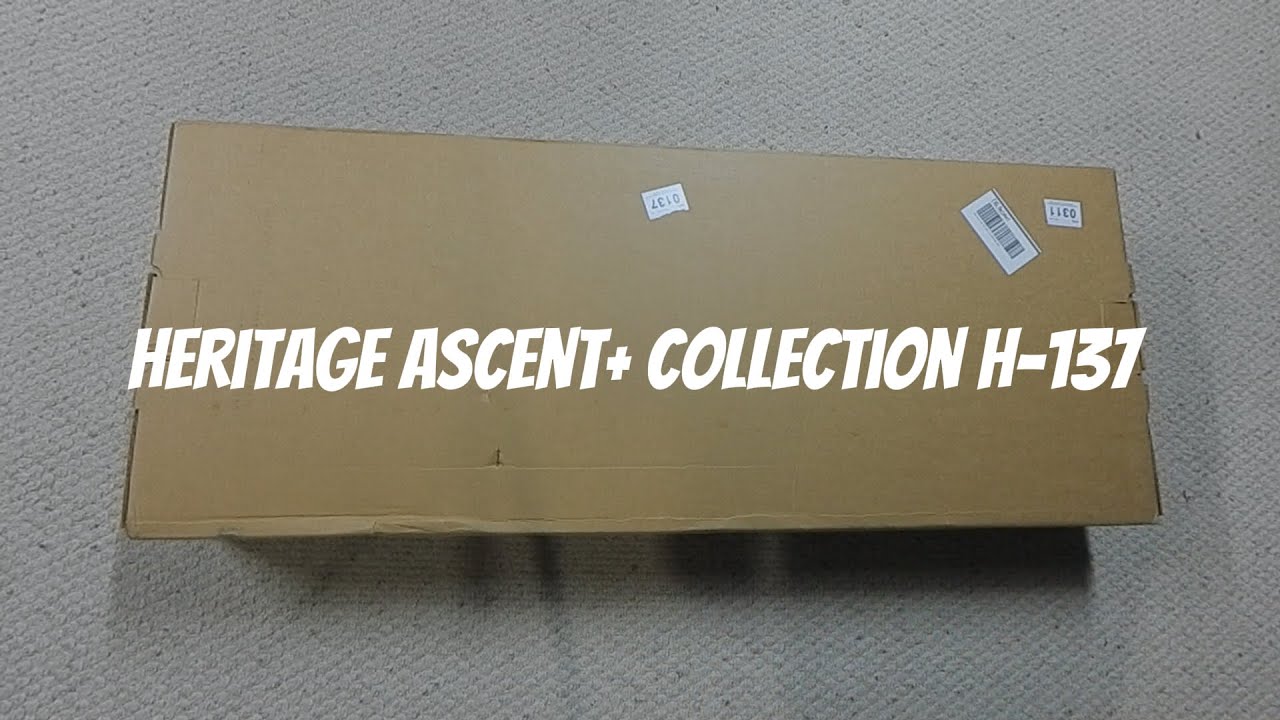 Heritage Ascent+ Collection H-137 Electric Guitar Unboxing Demo