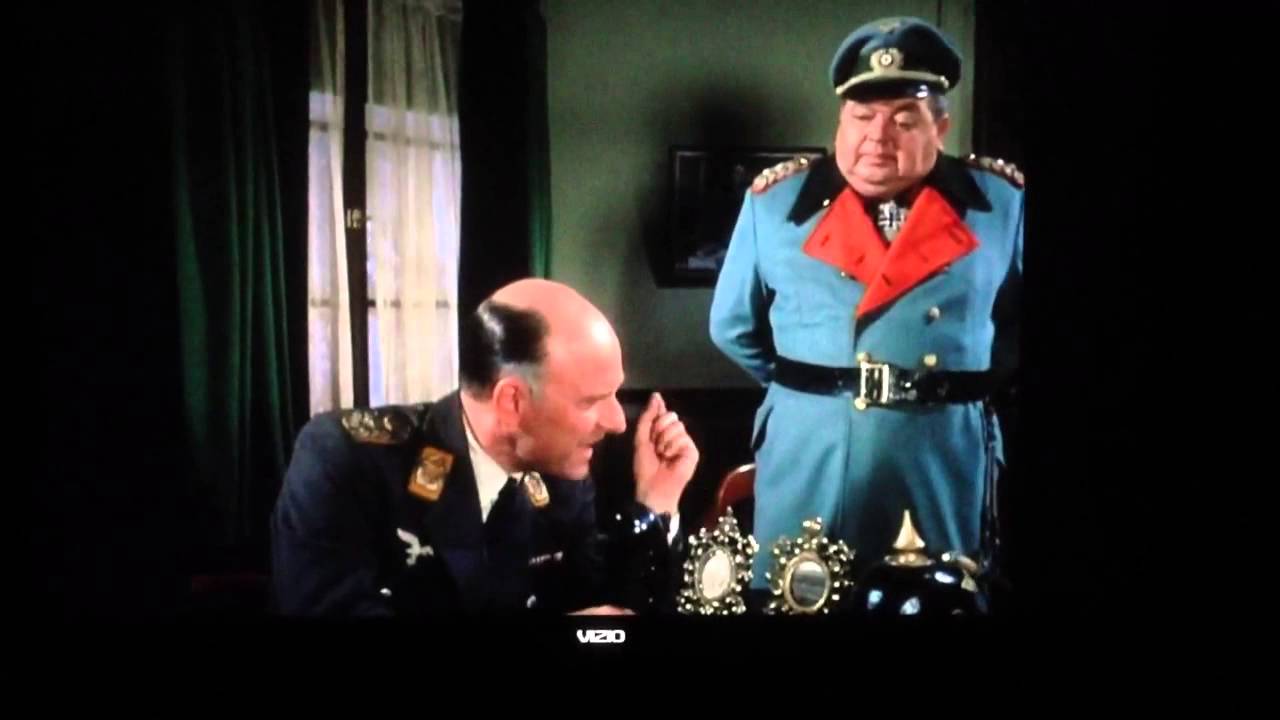 Hogan's Heroes: Sgt. Schultz spies on Hogan