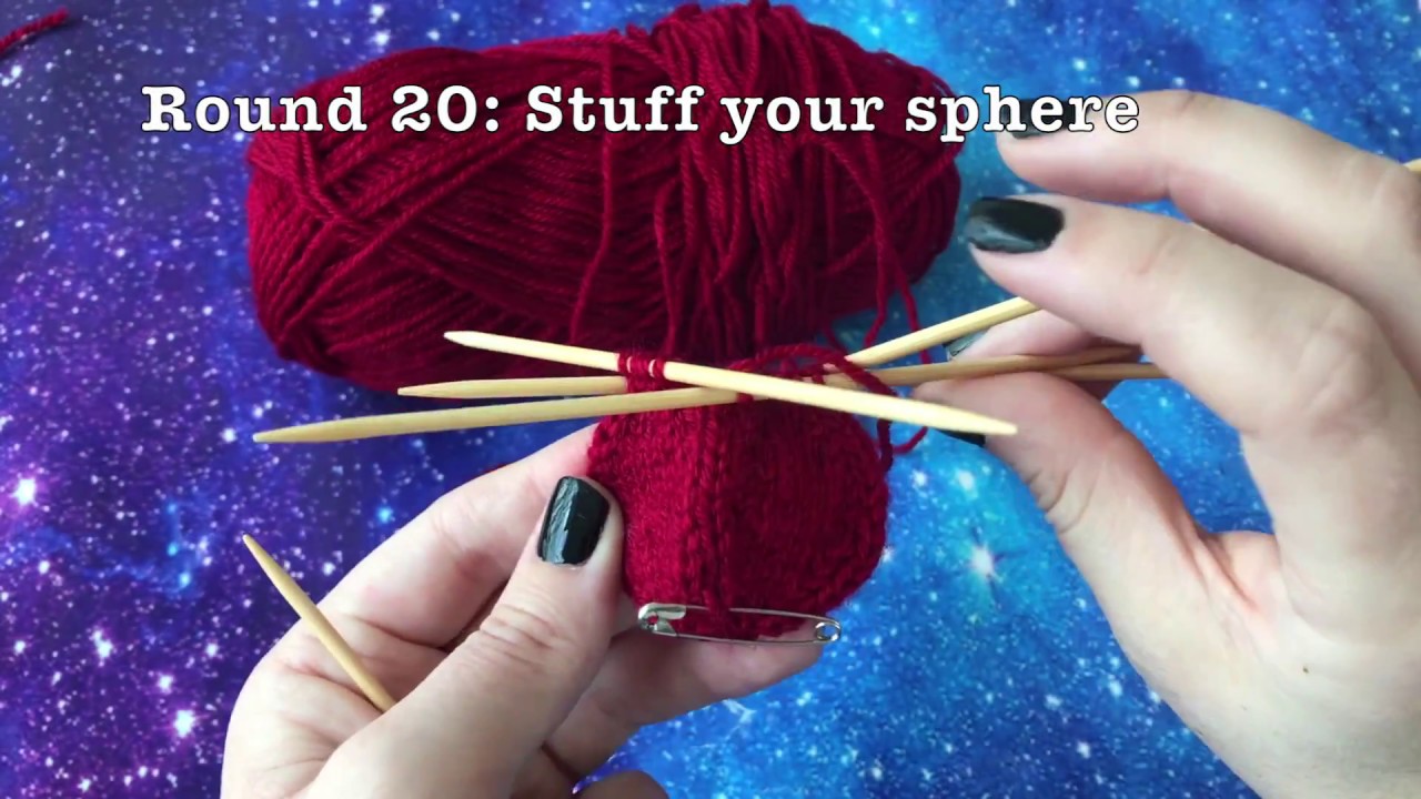 How to Knit a Sphere (Ball)