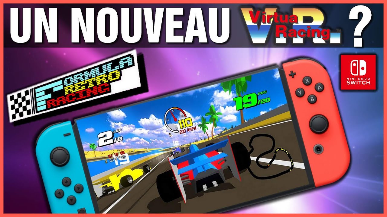 FORMULA RETRO RACING - NOUVEAU VIRTUA RACING ? - SEGA - NINTENDO SWITCH - FR