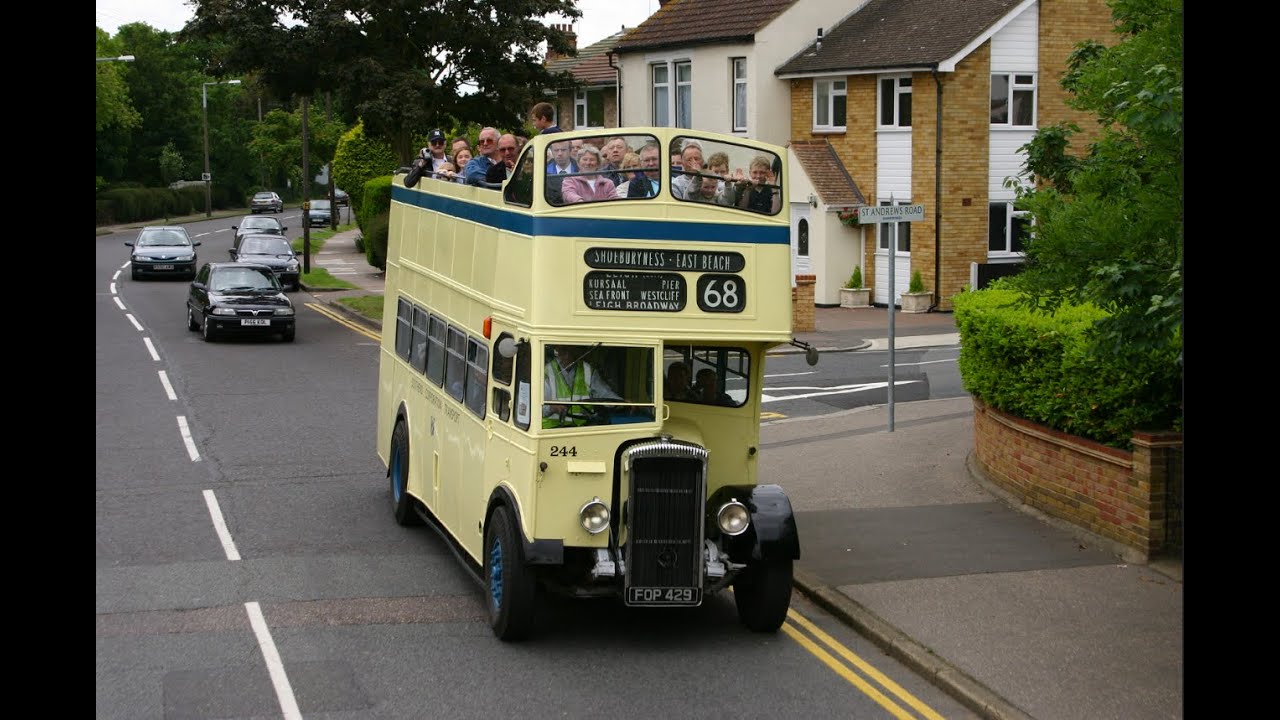 Vintage Daimler to East Beach - Southend 244