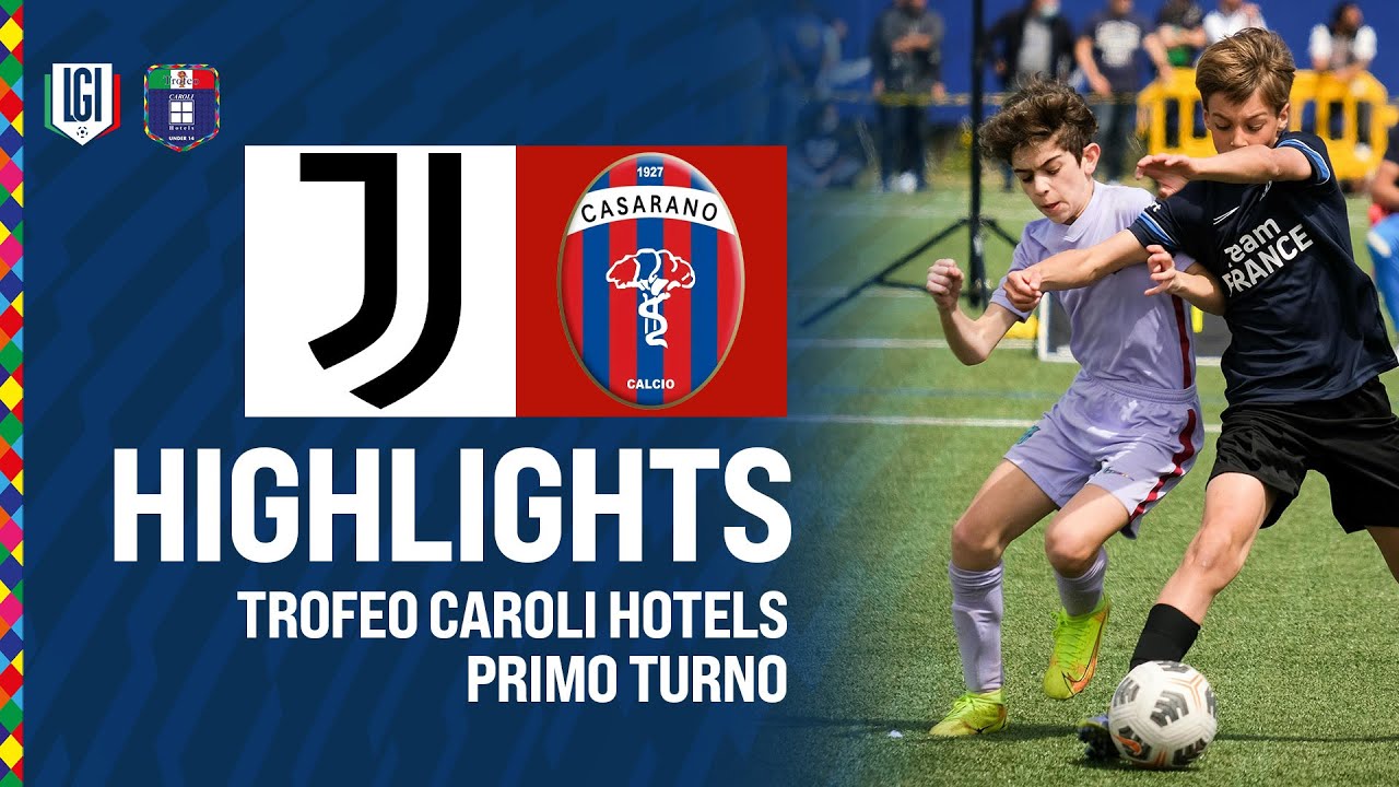 Highlights Juventus-Casarano U14, primo turno - Trofeo Caroli Hotels