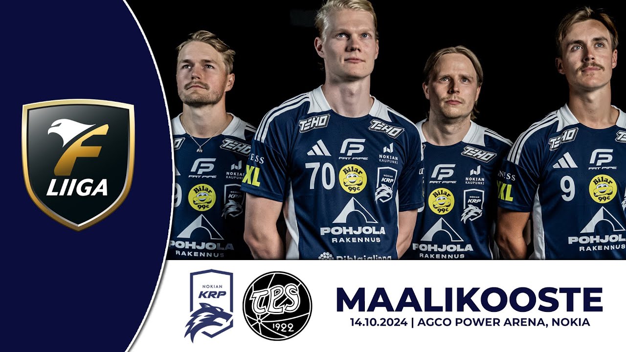 F-liiga: Nokian KrP - TPS, 14.10.2024