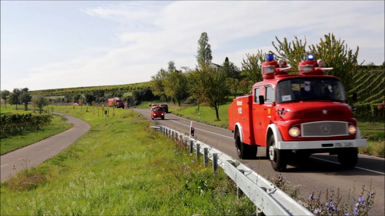 Feuerwehr Oldtimer Ausfahrt des RFV Vorderpfalz