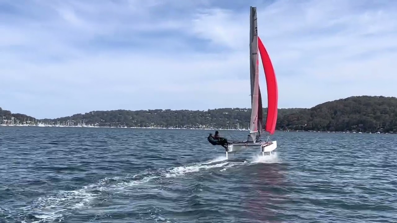 Foiling Viper - chasing gusts home