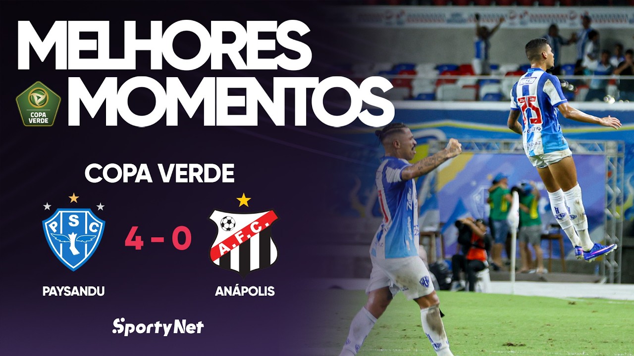 O PAYSANDU &Eacute; CAMPE&Atilde;O DA COPA VERDE! VIRADA HIST&Oacute;RICA NO MANGUEIR&Atilde;O | Melhores Momentos