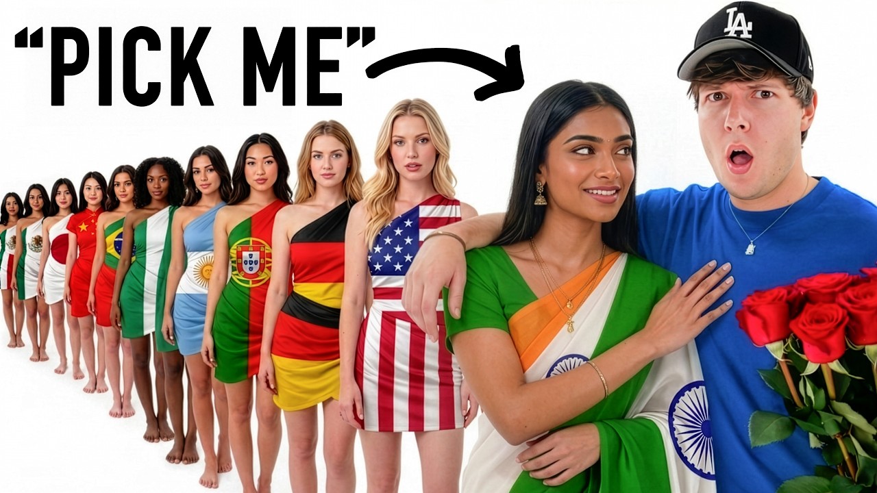 Blind Dating Girls From Every Country