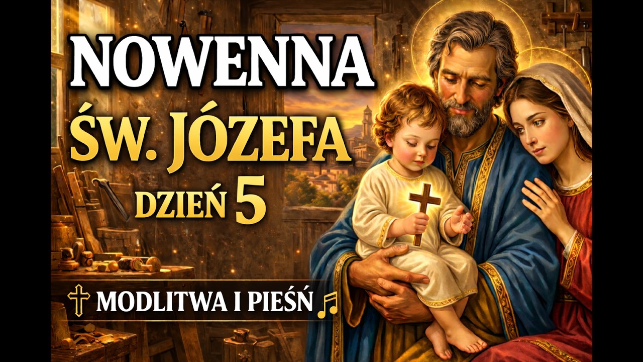 Nowenna do Świętego Józefa | DZIEŃ 5 | Modlitwa i Pieśń 🌹