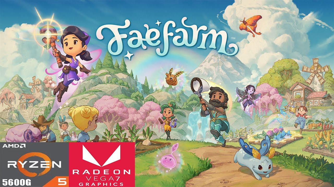 Fae Farm | Ryzen 5 5600G Vega 7 Performance Test